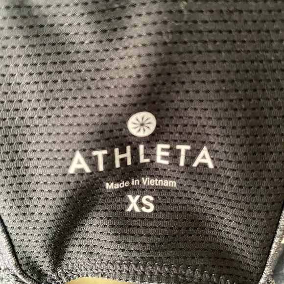 Athleta Equator Tank – Heathered Gray, Size XS, Strappy, Built-in Bra no pads - Picture 4 of 5